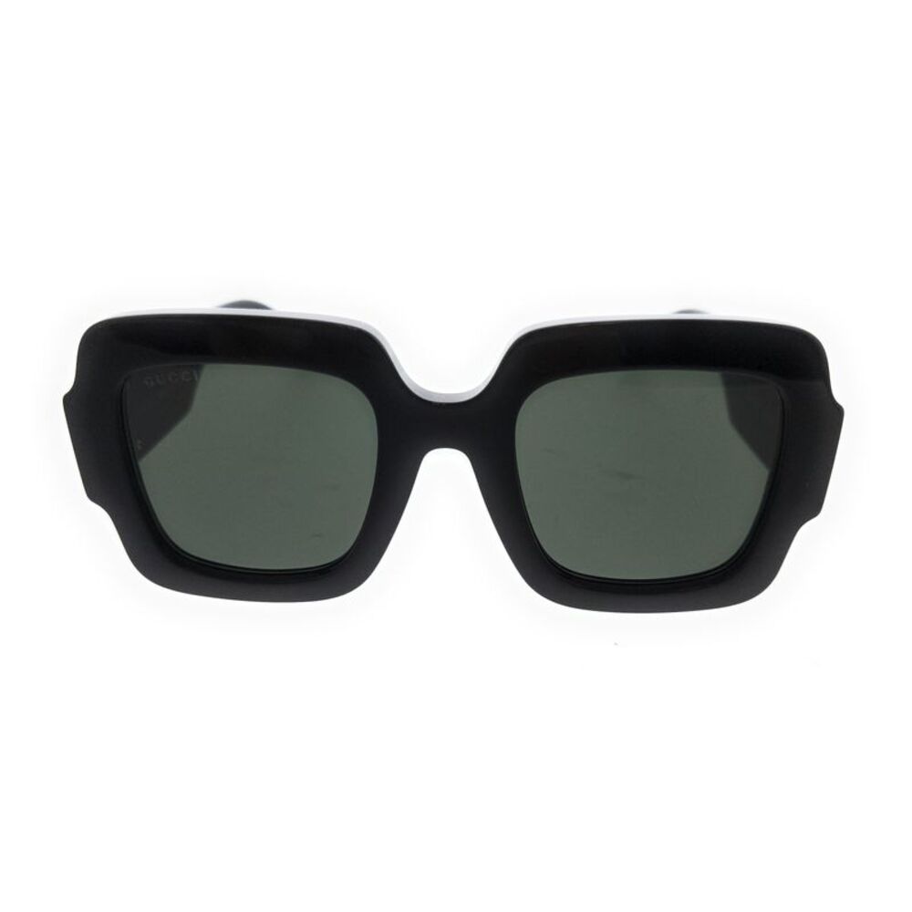 Gucci GG1547S-001 Black Grey Square Sunglasses - Picture 2 of 5